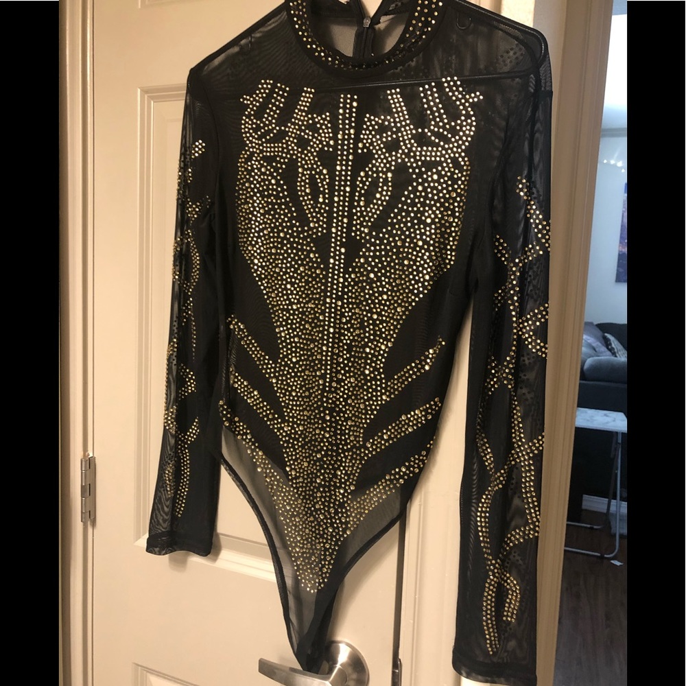 Beaded Leotard
